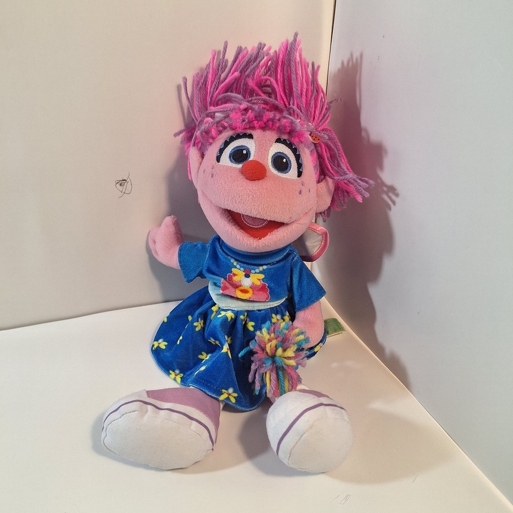 GUND Abby Cadaby Gund Sesame Street Plush Soft Toy 2019 Fairy Wings Stuffed Anim